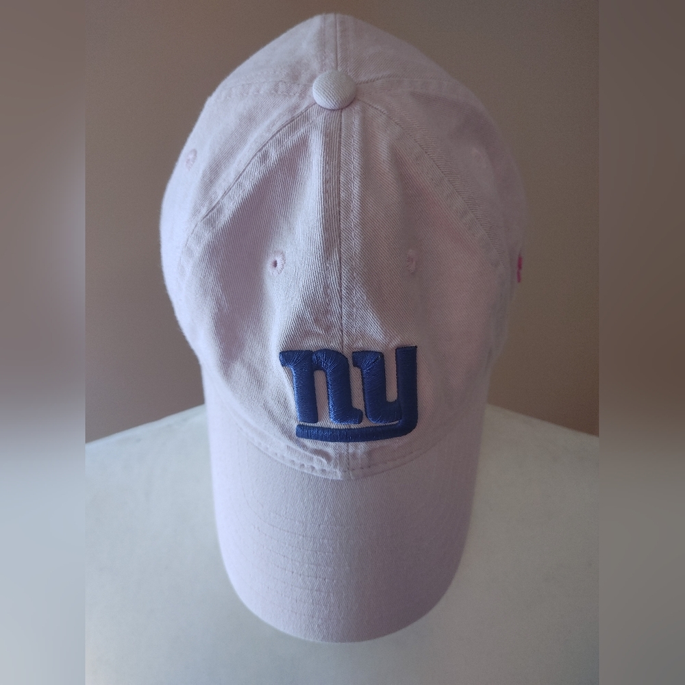 Pink NY Giants Breast Cancer Awareness Baseball Hat